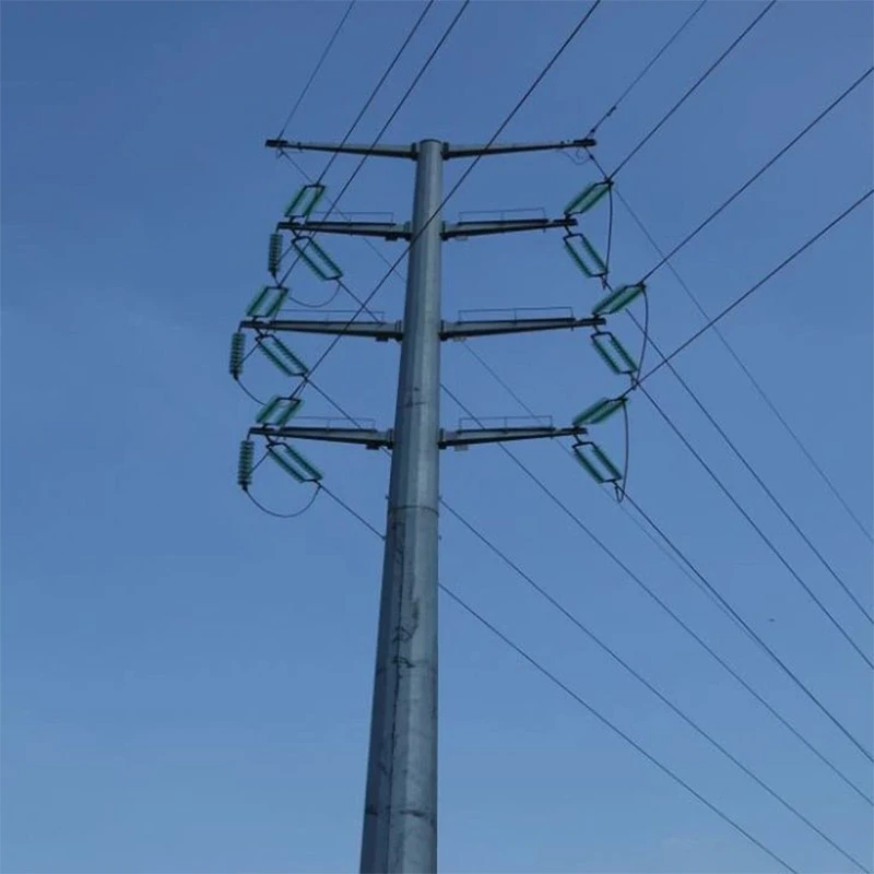 Tour en acier à treillis 500 kV pour ligne électrique