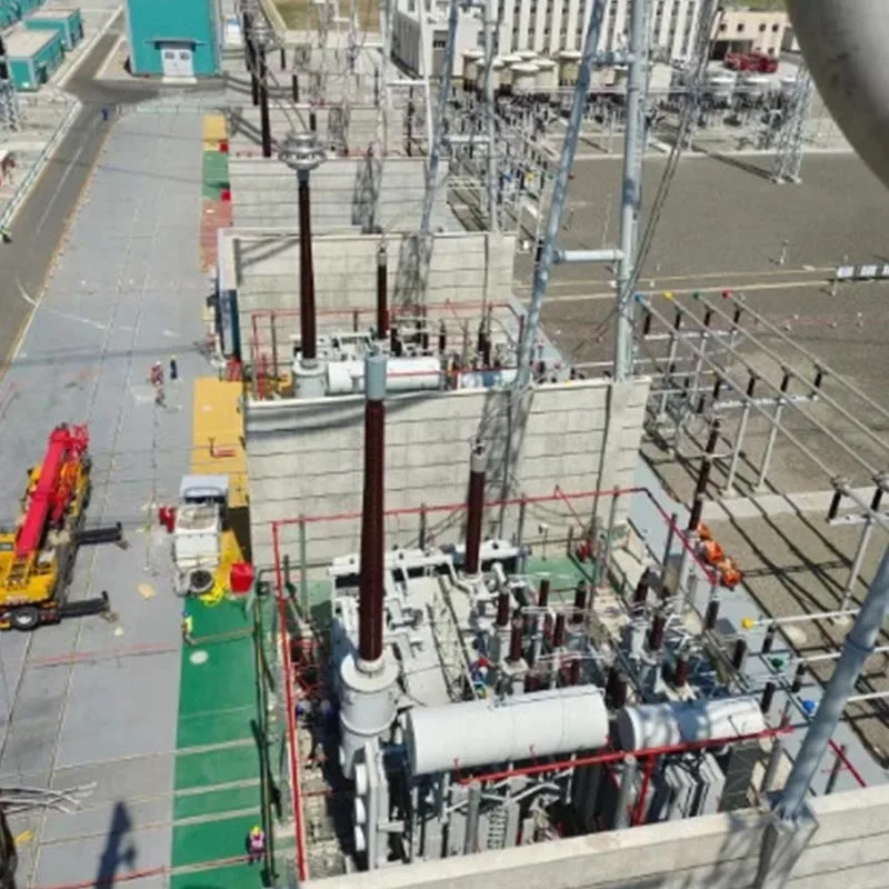 Structure de la sous-station électrique