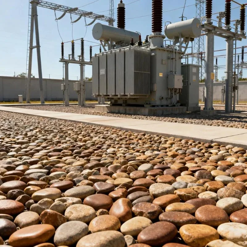Structure de sous-station galvanisée