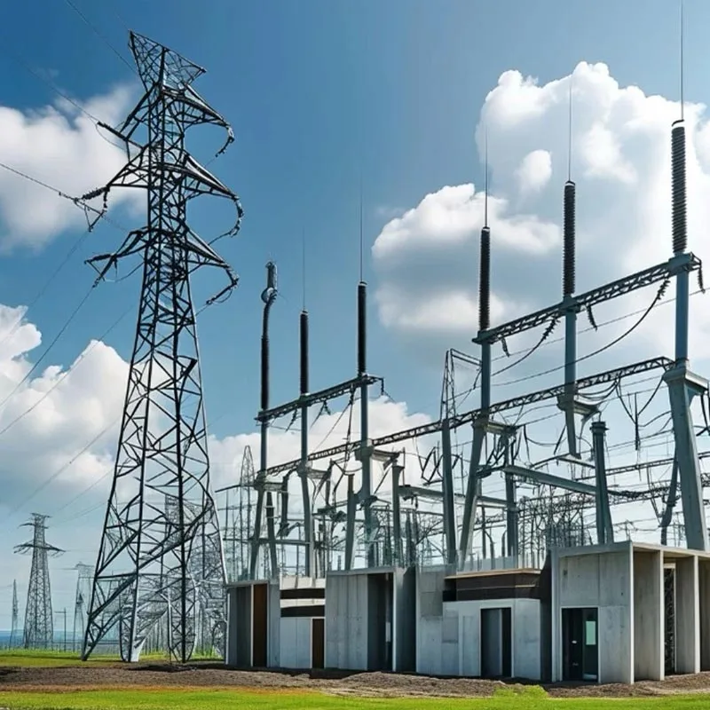 Structure de la sous-station électrique